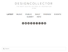 Tablet Screenshot of designcollector.net
